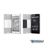 کیف اصلی Sony SCR26 Xperia Z3 Compact Style Cover Window
