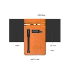 کیف چرمی و پاوربانک Zhuse Blade ZS-PB-023