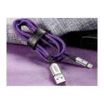 کابل لایتنینگ هوشمند Baseus X-shaped Light Cable 1m