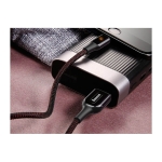 کابل لایتنینگ هوشمند Baseus X-shaped Light Cable 1m