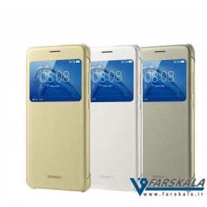 کیف محافظ چرمی اصلی هواوی Huawei Nova Plus Flip Cover