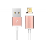 کابل لایتنینگ Usams Metal Magnetic data cable