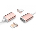 کابل لایتنینگ Usams Metal Magnetic data cable