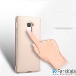 کیف محافظ چرمی Dual Window Flip Cover برای گوشی Huawei Honor 7