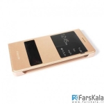 کیف محافظ چرمی Dual Window Flip Cover برای گوشی Huawei Honor 7