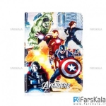 کیف تبلت طرح Avengers Colourful Case برای Samsung Galaxy Tab S2 9.7