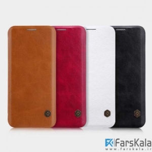 کیف محافظ چرمی نیلکین Nillkin Qin Series برای Samsung Galaxy S8