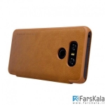 کیف چرمی Nillkin Qin Series برای LG G6