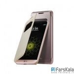 کیف اصلی Voia CleanUP Premium View Flip Cover برای LG G5