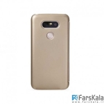 کیف اصلی Voia CleanUP Premium View Flip Cover برای LG G5