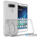 محافظ شیشه ای - ژله ای Transparent Cover برای LG V20