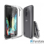 قاب محافظ شیشه ای- ژله ای Transparent Cover برای LG K10