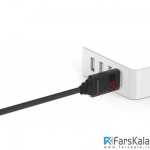 کابل شارژ هوشمند میکرو یو اس بی Joyroom Intelligent Data Cable