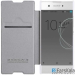 کیف محافظ چرمی نیلکین Nillkin QIN Series برای گوشی Sony Xperia XA1