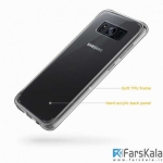 محافظ شیشه ای - ژله ای Transparent Cover برای Samsung Galaxy S8 Plus