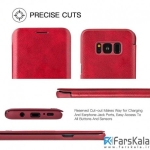 کیف محافظ چرمی G-Case Business Series برای گوشی Samsung Galaxy S8