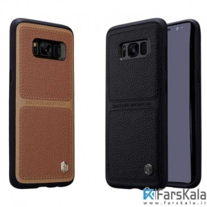 قاب محافظ چرمی نیلکین Nillkin Burt Case برای گوشی Samsung Galaxy S8