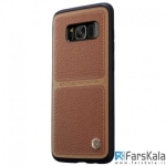 قاب محافظ چرمی نیلکین Nillkin Burt Case برای گوشی Samsung Galaxy S8