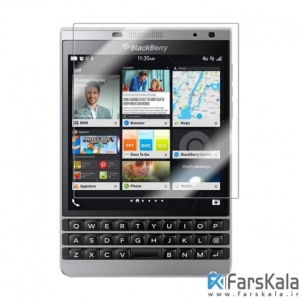 محافظ صفحه نمایش شیشه ای RG برای BlackBerry Passport Silver