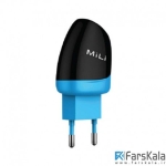 شارژر دیواری میلی Mili Dolphin EU Travel Charger HC-E10