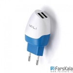 شارژر دیواری میلی Mili Dolphin EU Travel Charger HC-E10