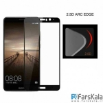 محافظ صفحه نمایش شیشه ای رنگی تمام صفحه 3D Glass برای Huawei Mate 9