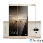 محافظ صفحه نمایش شیشه ای رنگی تمام صفحه 3D Glass برای Huawei Mate 9
