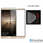 محافظ صفحه نمایش شیشه ای رنگی تمام صفحه 3D Glass برای Huawei Mate 9