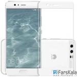 محافظ صفحه نمایش شیشه ای رنگی تمام صفحه 3D Glass برای Huawei P10