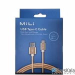 کابل شارژ  Mili USB Type-C Cable