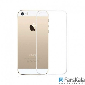 قاب محافظ شیشه ای - ژله ای برای Apple iphone 5 & 5S