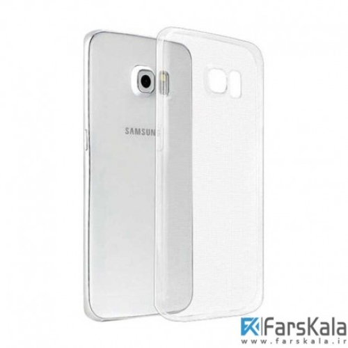 محافظ شیشه ای - ژله ای Transparent Cover برای Samsung Galaxy S7 edge