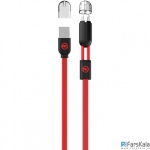 كابل  WK 2 in 1 Data Lines USB To Lightning And microUSB Cable 1m