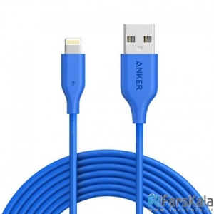 کابل شارژر 3 متری Anker PowerLine USB To Lightning Cable