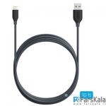 کابل شارژر 3 متری Anker PowerLine USB To Lightning Cable