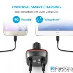 شارژر فندکی Anker PowerDrive+ 2 with Quick Charge 3.0