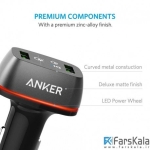 شارژر فندکی Anker PowerDrive+ 2 with Quick Charge 3.0
