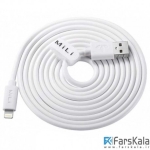 کابل شارژ 5 متری Mili 8Pin Plus Lightning To USB Cable