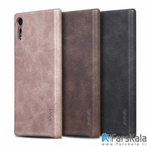 قاب محافظ چرمی X-Level VINTAGE SERIES برای گوشی Sony Xperia XZ