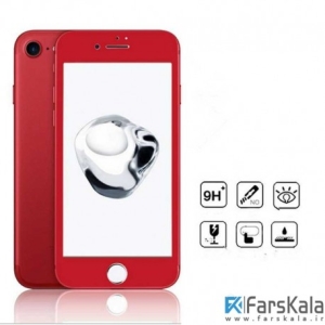 محافظ صفحه نمایش شیشه ای تمام صفحه 3D Glass برای Apple iPhone 7