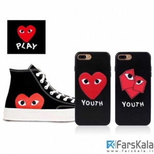قاب محافظ Mutural Heart Case برای گوشی Apple iPhone 7 Plus
