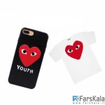 قاب محافظ Mutural Heart Case برای گوشی Apple iPhone 7 Plus