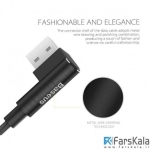کابل شارژ لایتنینگ Baseus Lightning Yart Elbow Type Cable