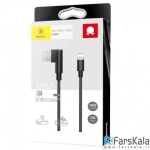 کابل شارژ لایتنینگ Baseus Lightning Yart Elbow Type Cable