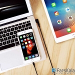 کابل شارژ لایتنینگ Baseus Lightning Yart Elbow Type Cable
