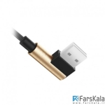 کابل شارژ لایتنینگ Baseus Lightning Yart Elbow Type Cable