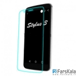 محافظ صفحه نمایش شیشه ای برای LG Stylus 3