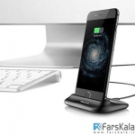 داک شارژ رومیزی لایتنینگ بیسوس Baseus Little Volcano Desktop Charging Station