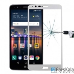 محافظ صفحه نمایش شیشه ای تمام صفحه 3D Glass برای گوشی LG Stylus 3