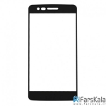 محافظ صفحه نمایش شیشه ای تمام صفحه رنگی 3D Glass برای LG K8 2017